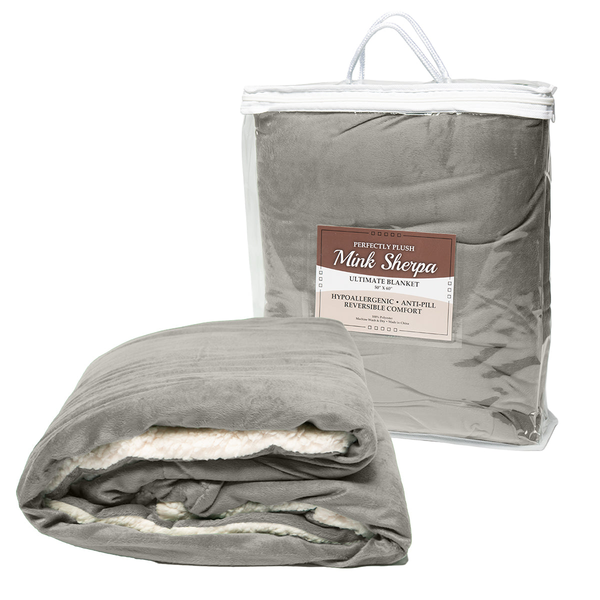 8712 Micro Mink Sherpa Blanket