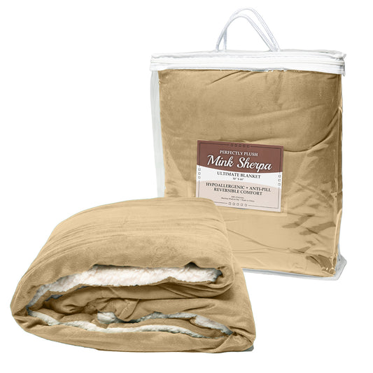 8712 Micro Mink Sherpa Blanket
