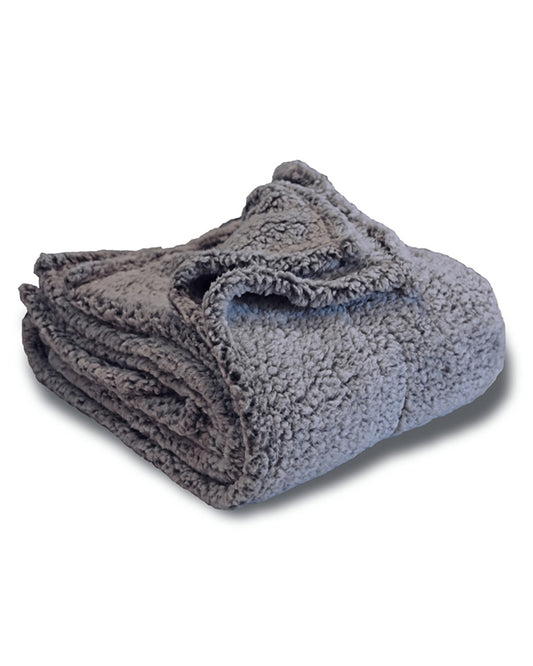 8729 Frosted Sherpa Blanket