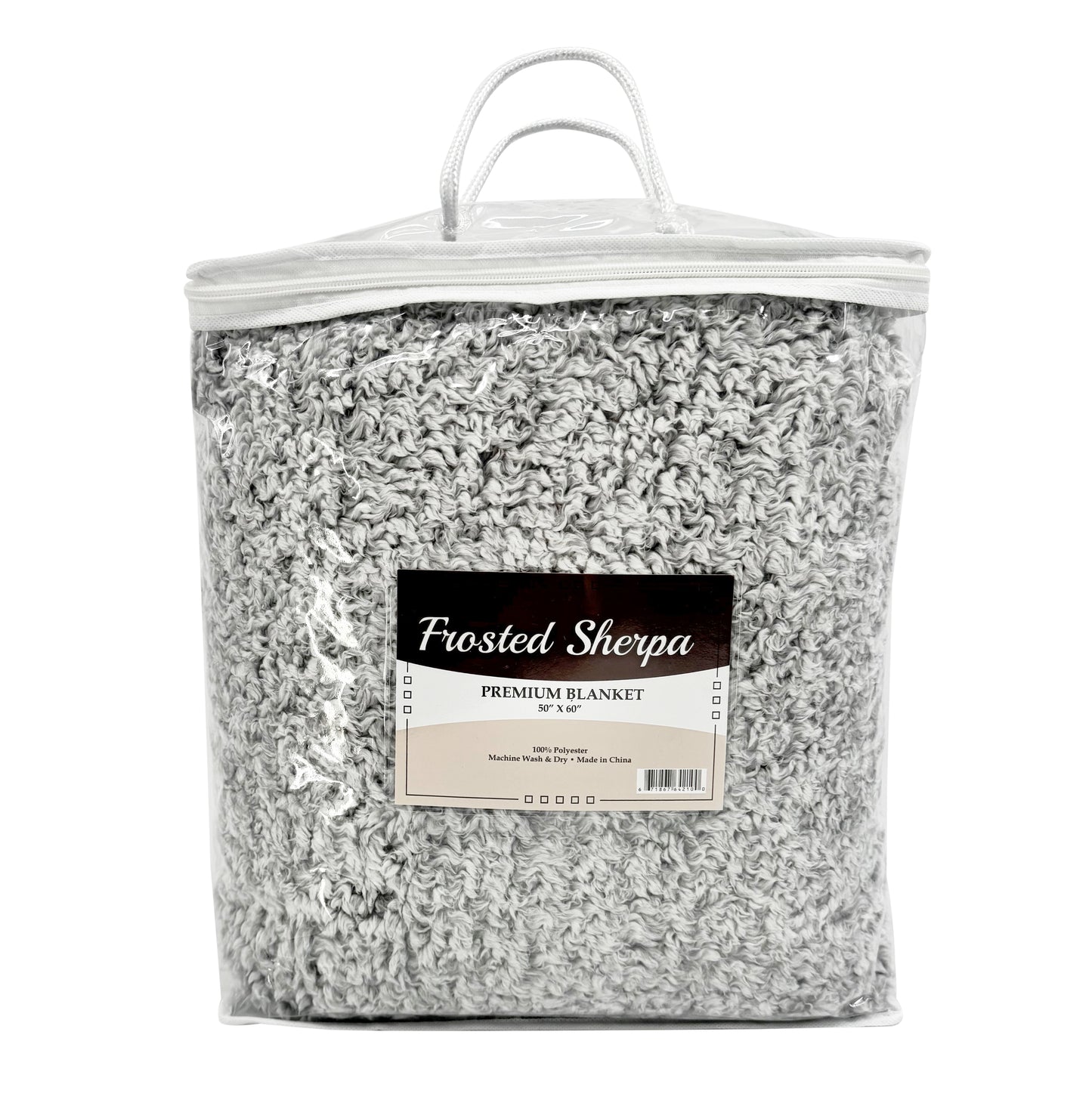 8729 Frosted Sherpa Blanket