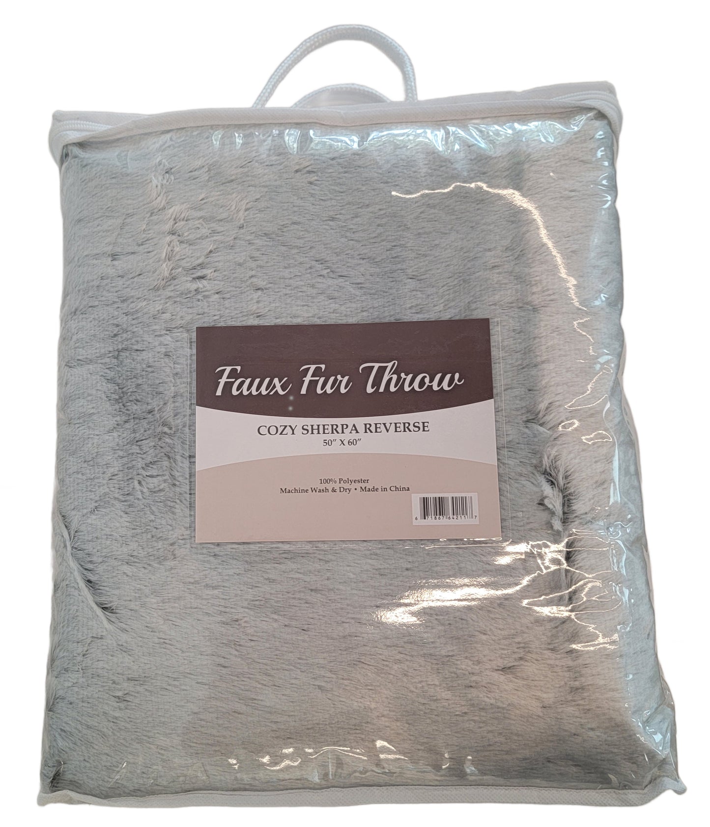 8730 Faux Fur Sherpa Blanket