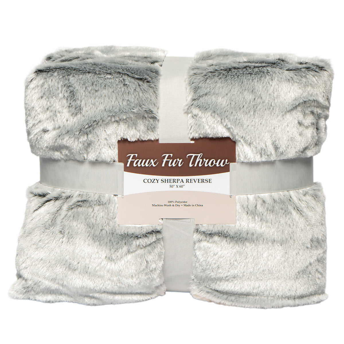 8730 Faux Fur Sherpa Blanket