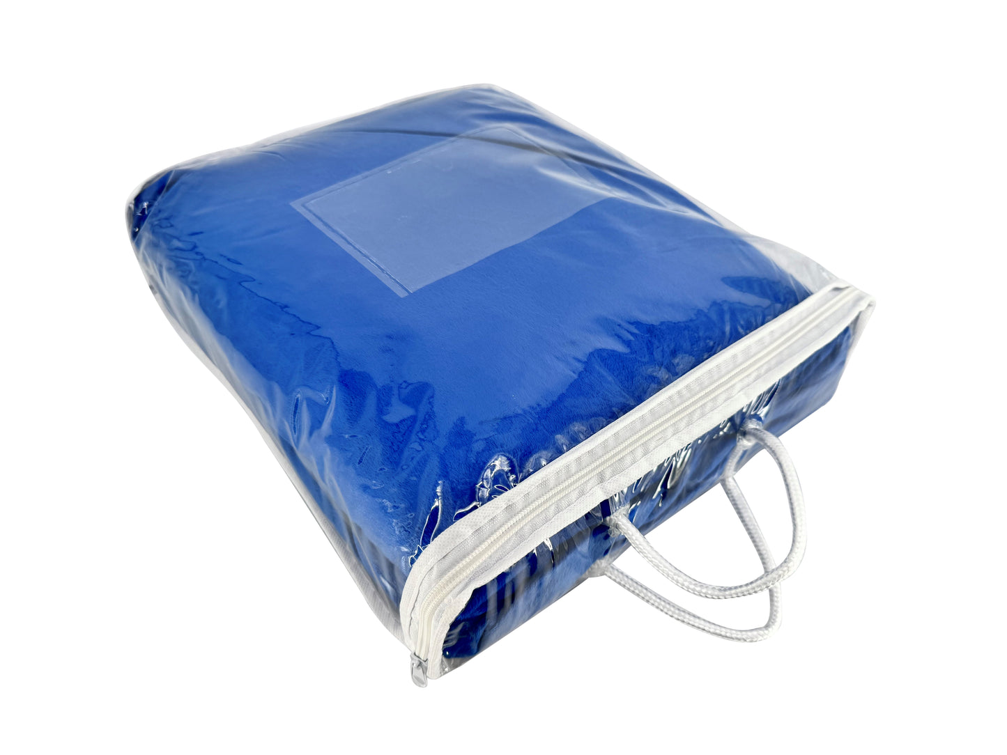 CBBL Large Clear Zippered Blanket Bag