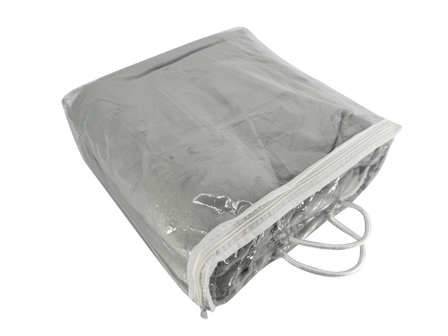 CBBXL Extra-Large Clear Zippered Blanket Bag